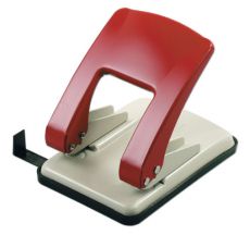 Дырокол KW-trio 976gr/red Stylish Heavy Duty до 40 листов красный линейка